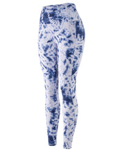 Load image into Gallery viewer, Dye Tight Leggings Sports Women Fitness With Pocket Yoga Pants Stretch Workout Leggings Patchwork Slim Gym Leggings
