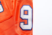 Load image into Gallery viewer, The Waterboy Movie Football #9 Bobby Boucher White Orange Jersey Stitched
